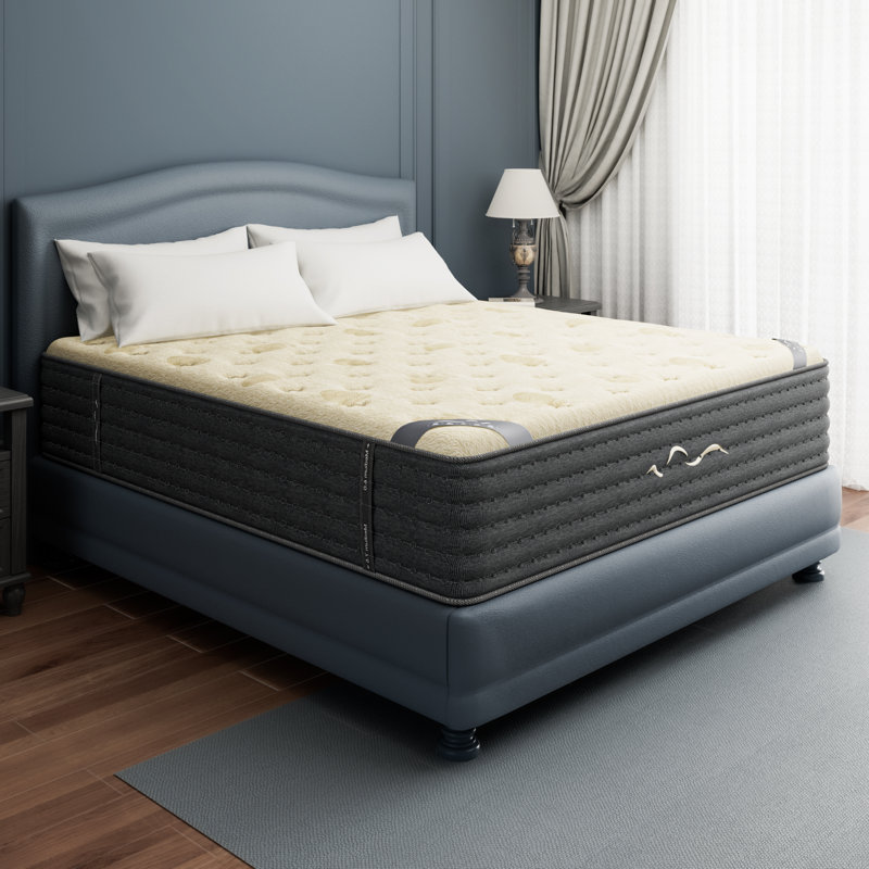 Alwyn Home 14 Inch High-End Double-Sided Hybrid Mattress